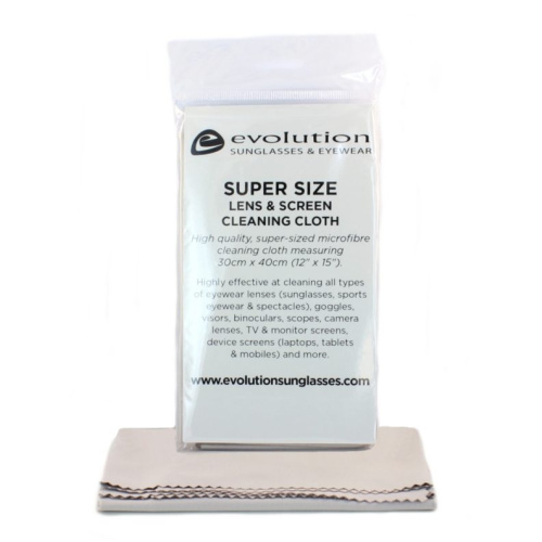 EVOLUTION SUPER SIZE LENS & SCREEN CLEANING CLOTH
